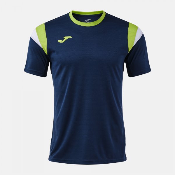 SHORT SLEEVE T-SHIRT TERRA DARK NAVY LIME