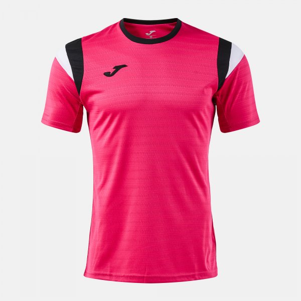 SHORT-SLEEVE T-SHIRT TERRA FUCHSIA BLACK