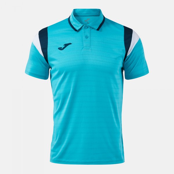 POLO SHORT SLEEVE TERRA TURQUOISE FLUOR DARK NAVY