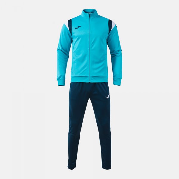TRACKSUIT TERRA FLUORESCENT TURQUOISE DARK NAVY