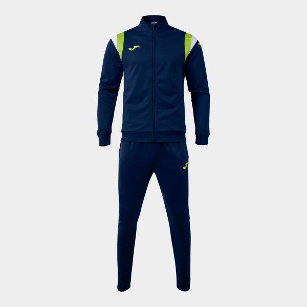 TRACKSUIT TERRA DARK NAVY LIME