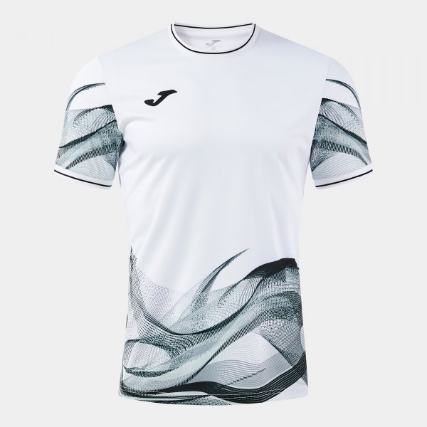 SHORT-SLEEVE T-SHIRT WAVE WHITE BLACK