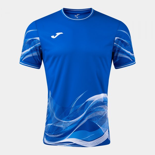 SHORT SLEEVE SHIRT WAVE ROYAL WHITE