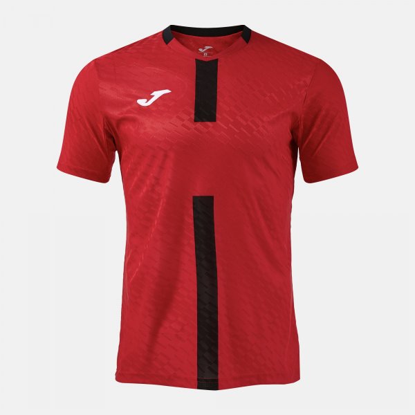SHORT-SLEEVE SHIRT PROTEAM III RED BLACK