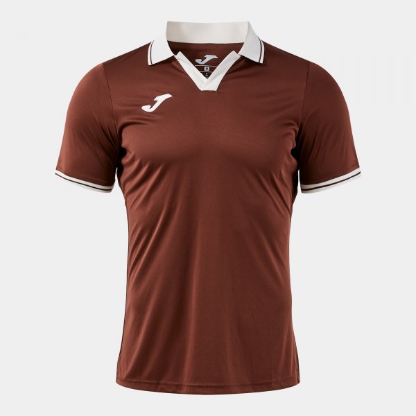 SHORT SLEEVE SHIRT GALAXY BROWN BEIGE