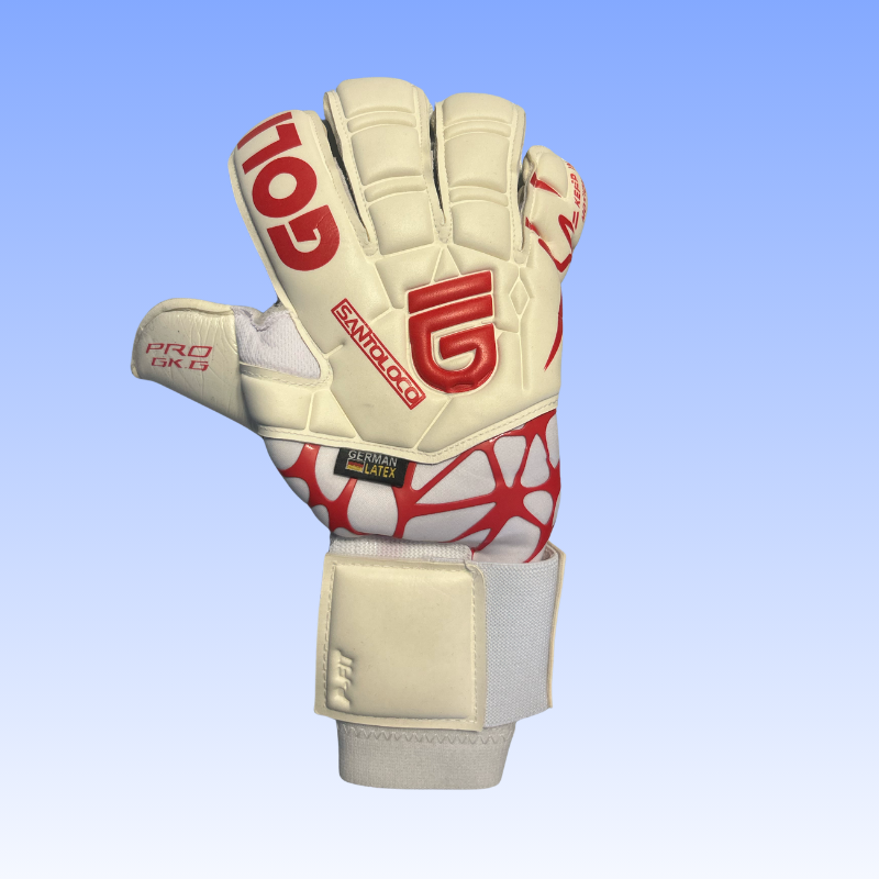 Brankařské rukavice GOLISIMO RED WHITE
