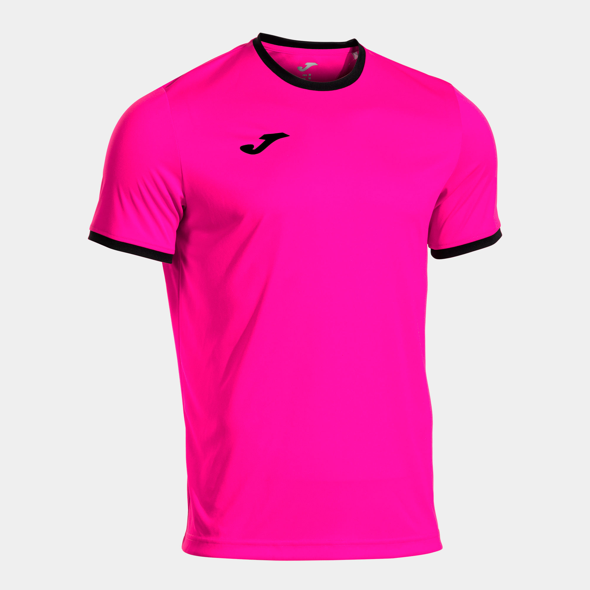 COMBI PREMIUM SHORT SLEEVE T-SHIRT FLUOR PINK BLACK