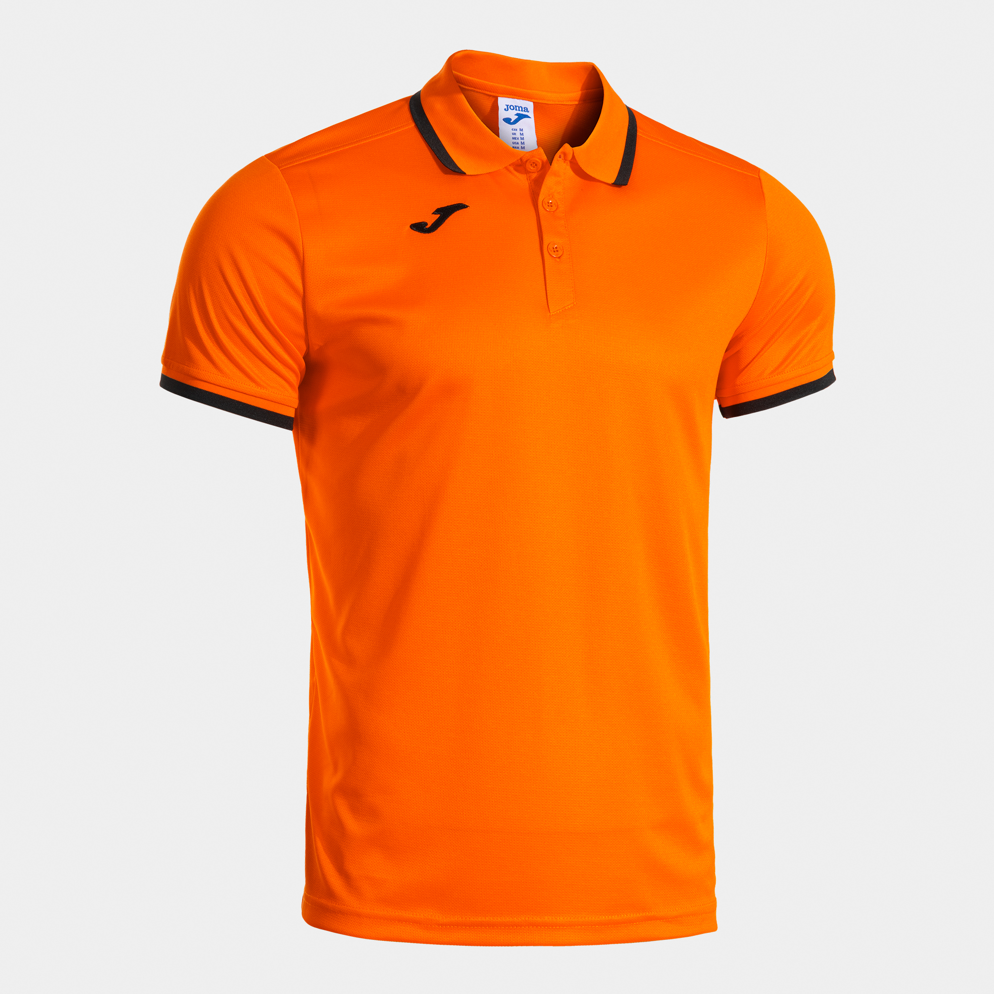 COMBI PREMIUM SHORT SLEEVE POLO ORANGE BLACK
