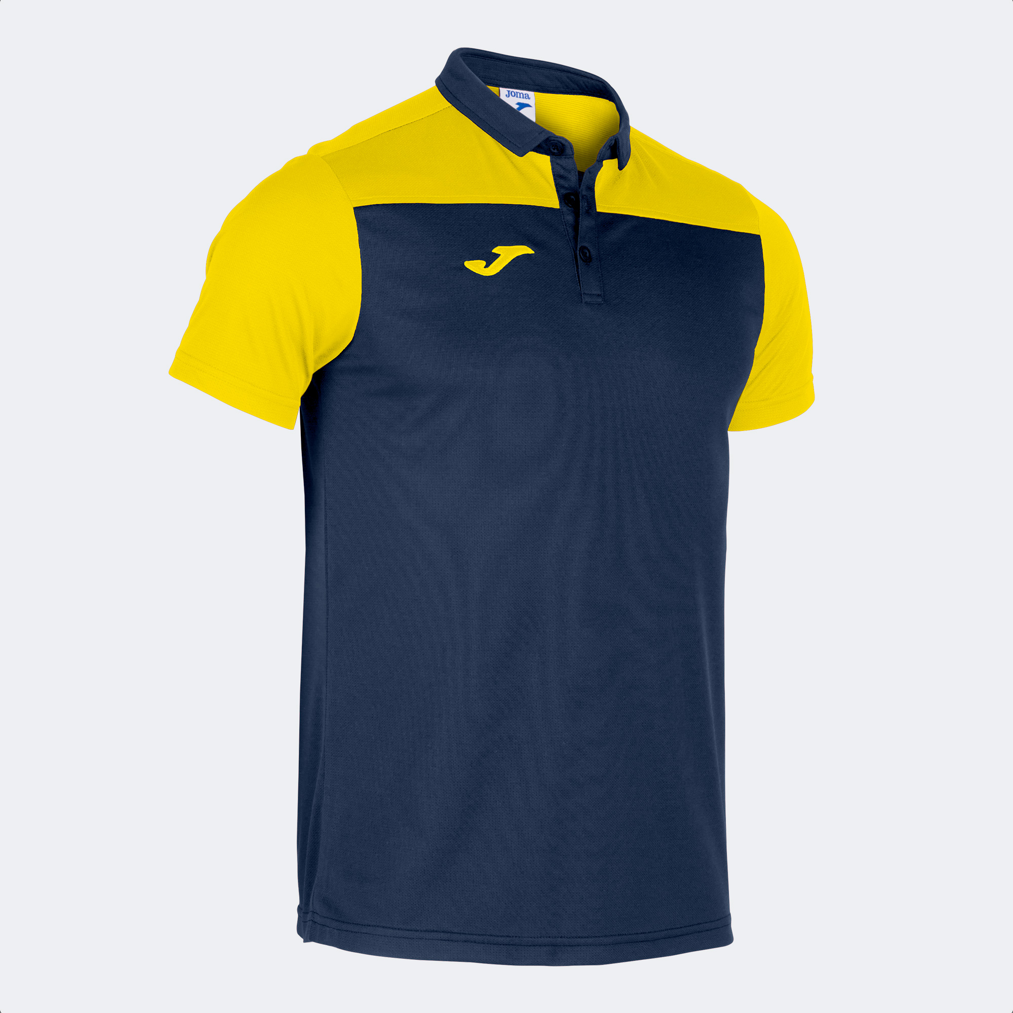 POLO SHIRT HOBBY II NAVY YELLOW S/S
