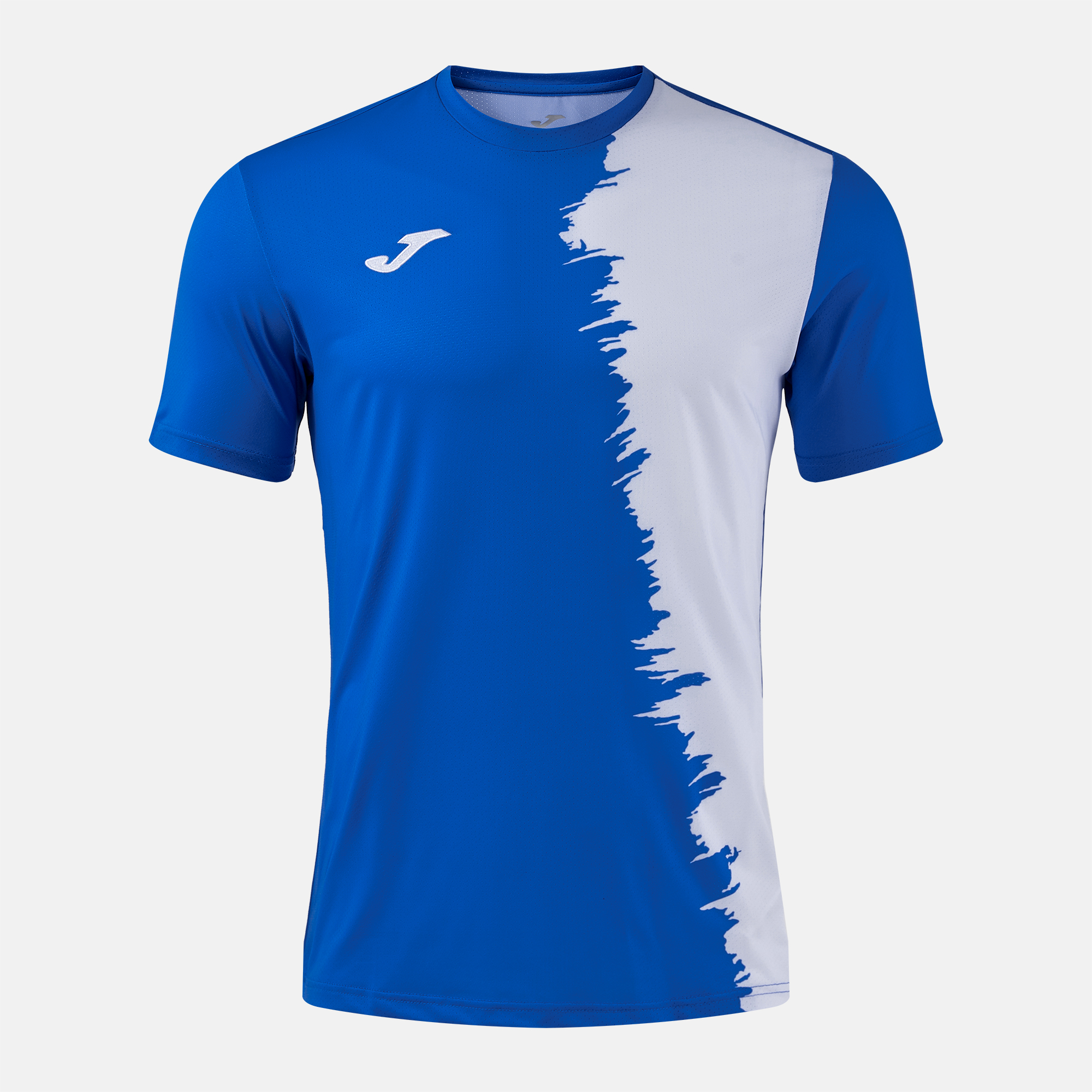 PICASHO SHORT SLEEVE T-SHIRT ROYAL BLUE WHITE