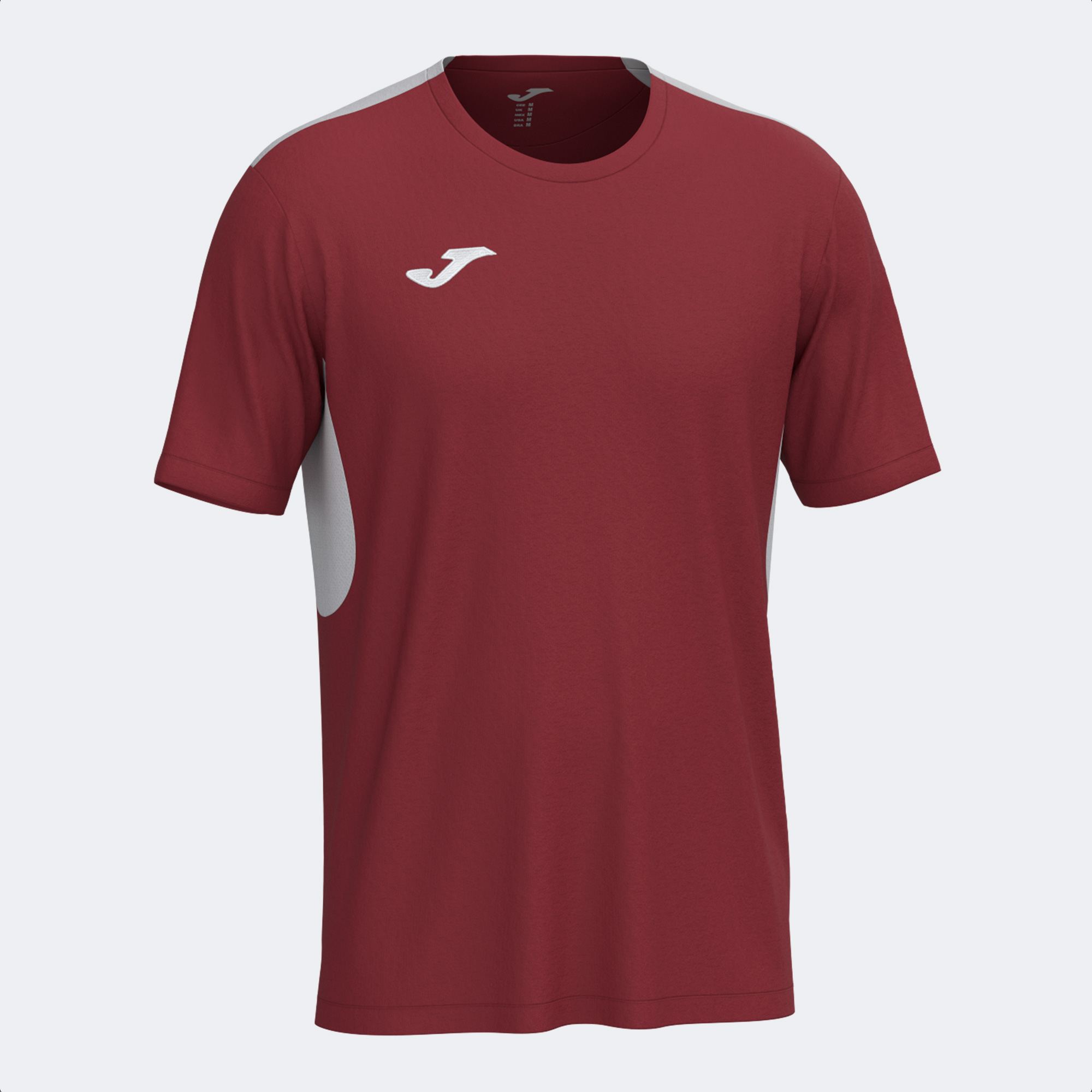 WINNER IV SHORT SLEEVE T-SHIRT BURGUNDY GRAY