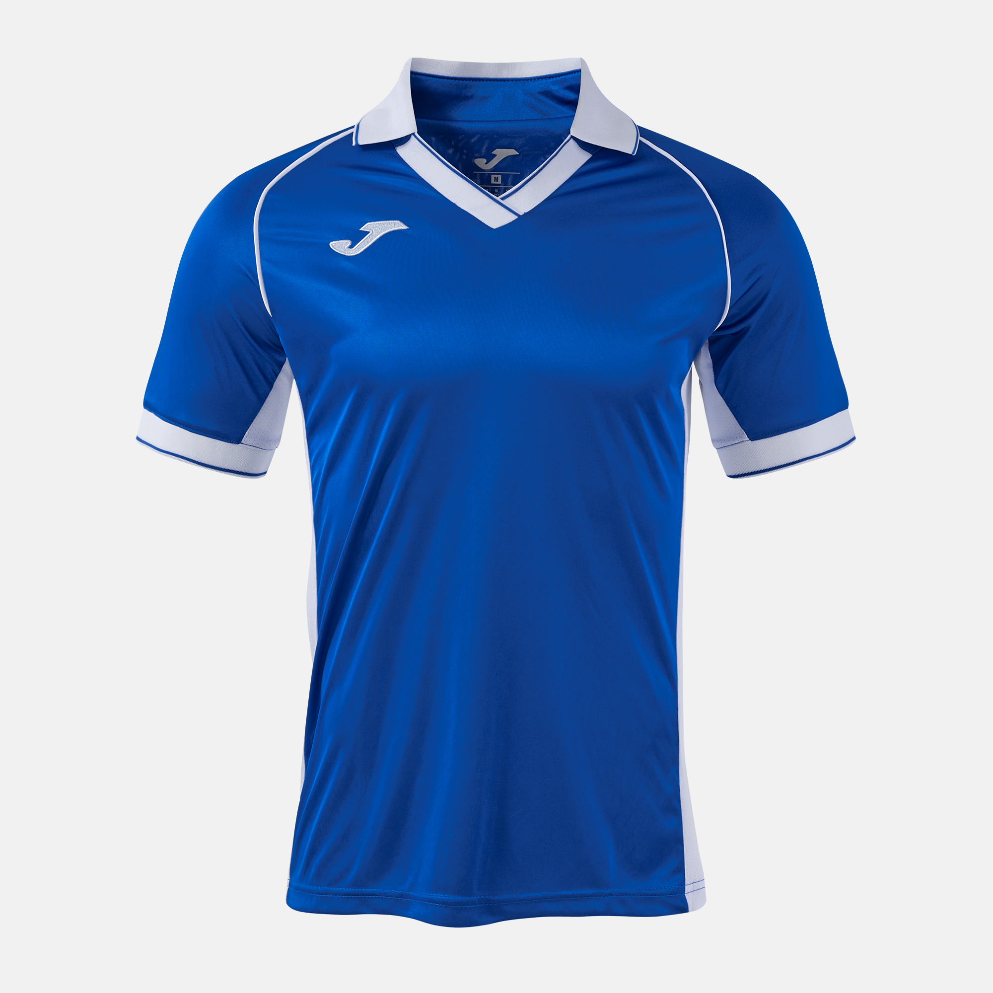 VINTAGE ECO RETRO SHORT SLEEVE T-SHIRT ROYAL BLUE WHITE