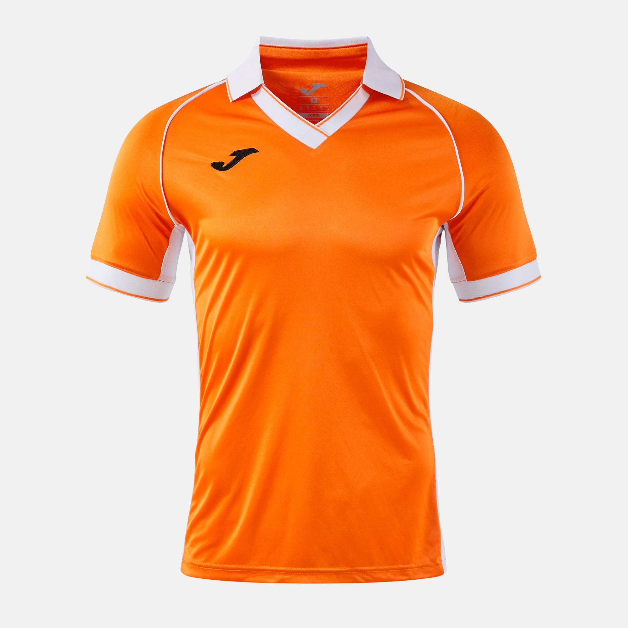 VINTAGE ECO RETRO SHORT SLEEVE T-SHIRT ORANGE WHITE
