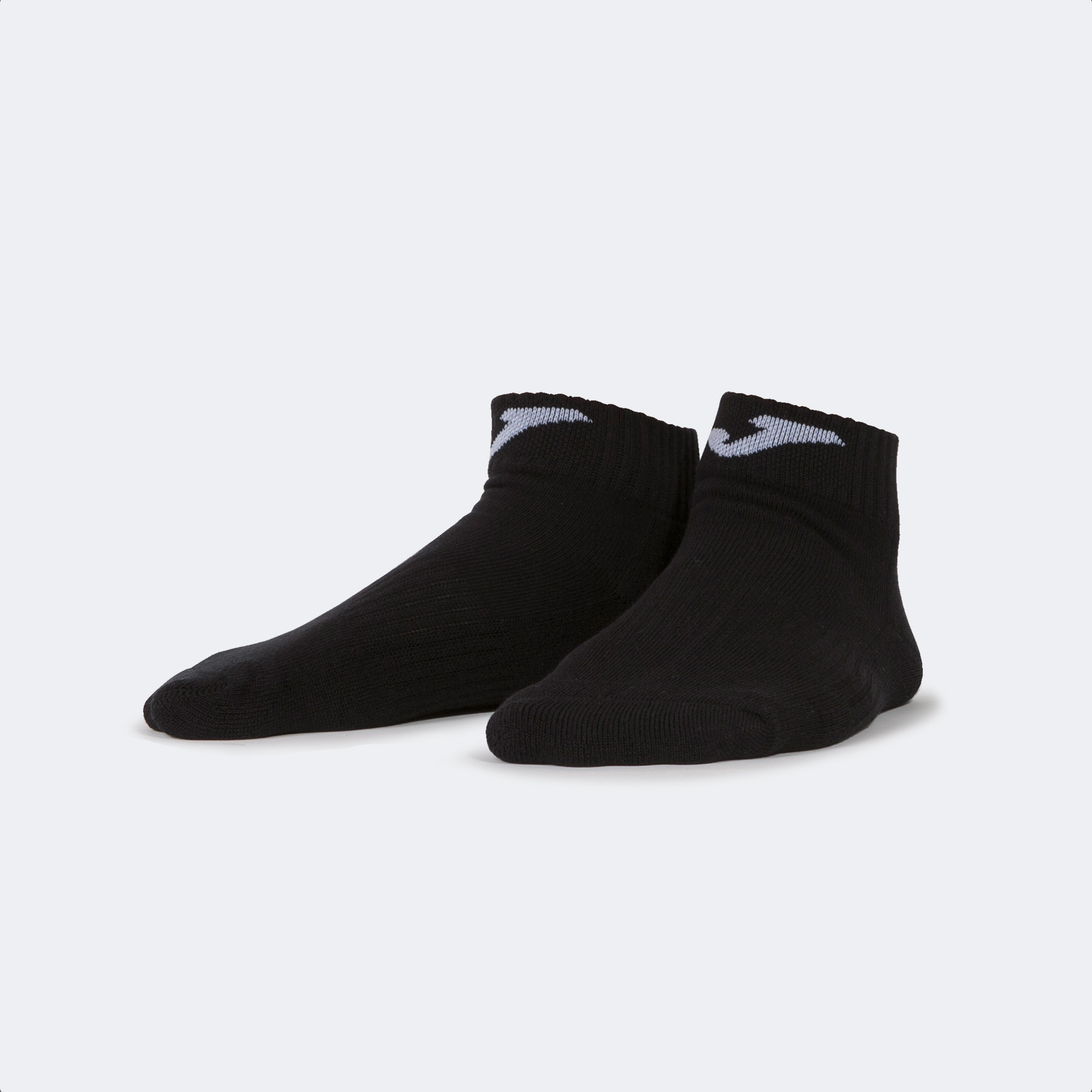 ANKLE SOCKS WITH COTTON FOOT BLACK