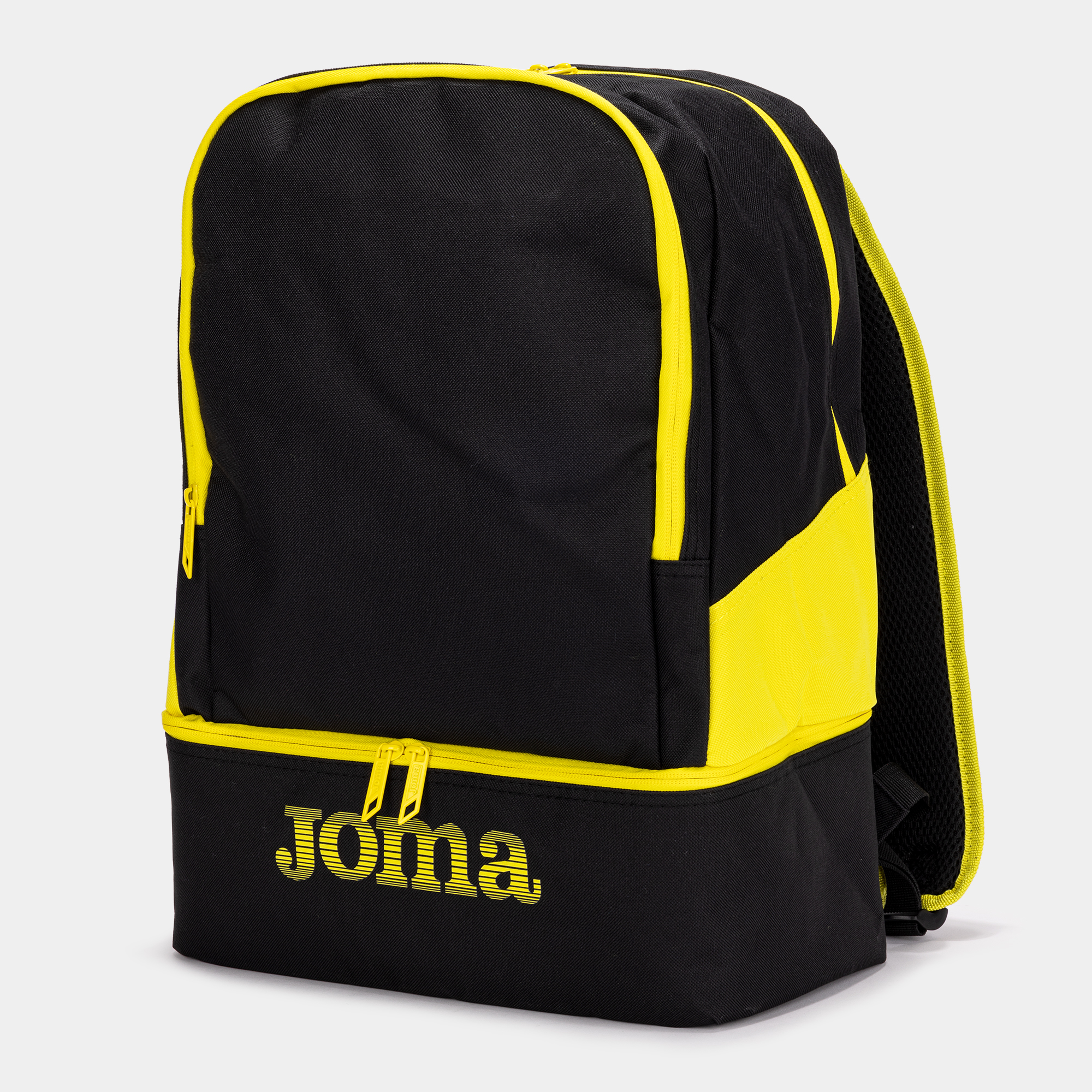 BACKPACK ESTADIO III BLACK YELLOW