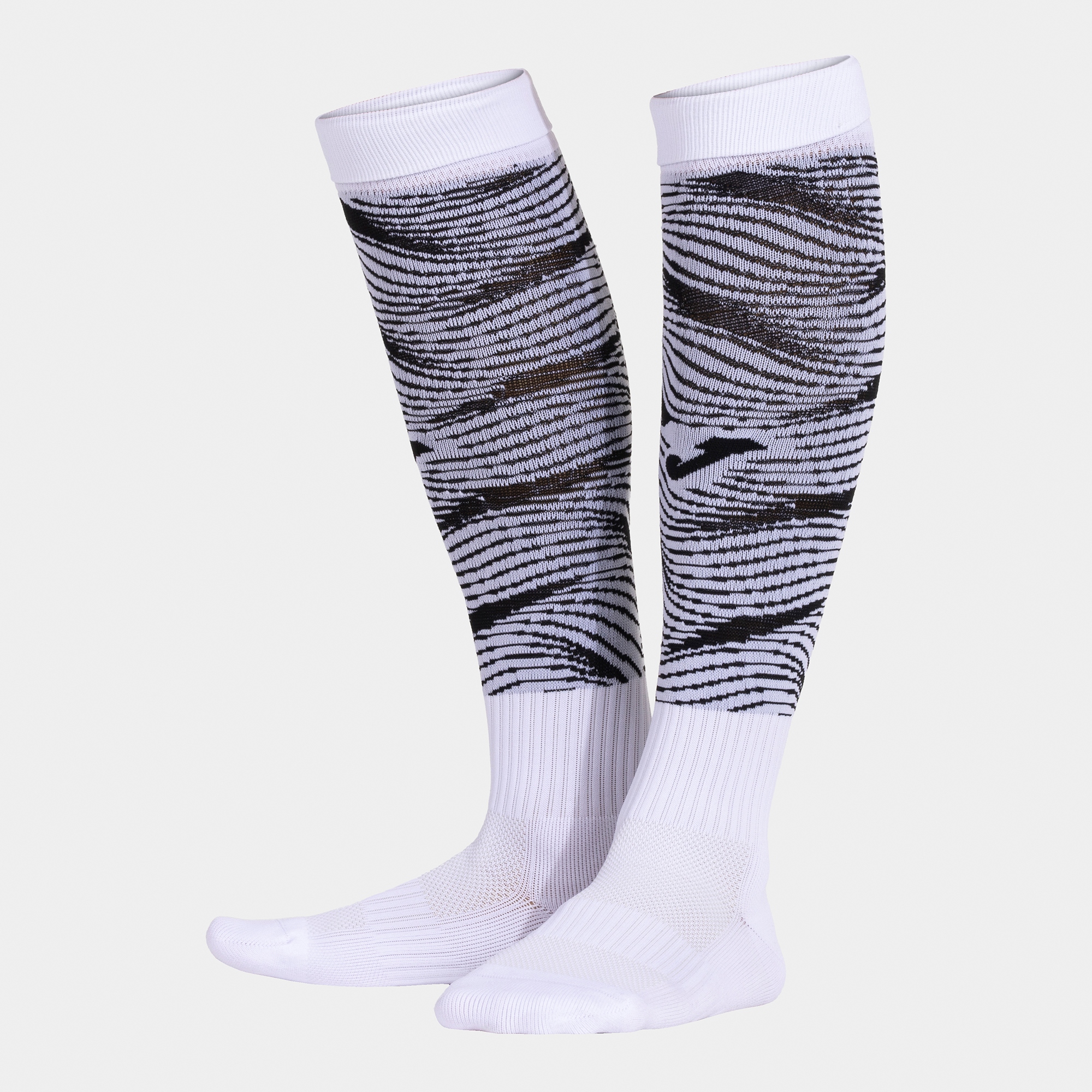 LIGA SOCKS WHITE BLACK