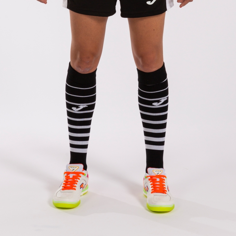PREMIER II SOCKS BLACK WHITE