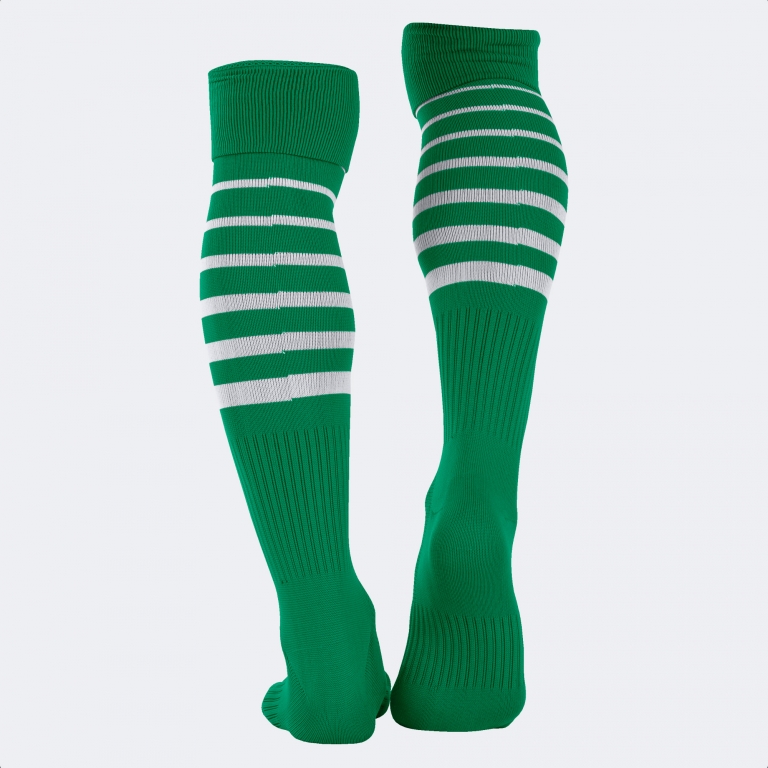PREMIER II SOCKS GREEN WHITE