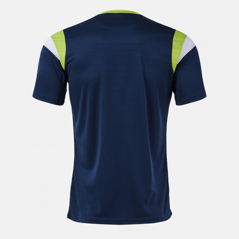SHORT SLEEVE T-SHIRT TERRA DARK NAVY LIME
