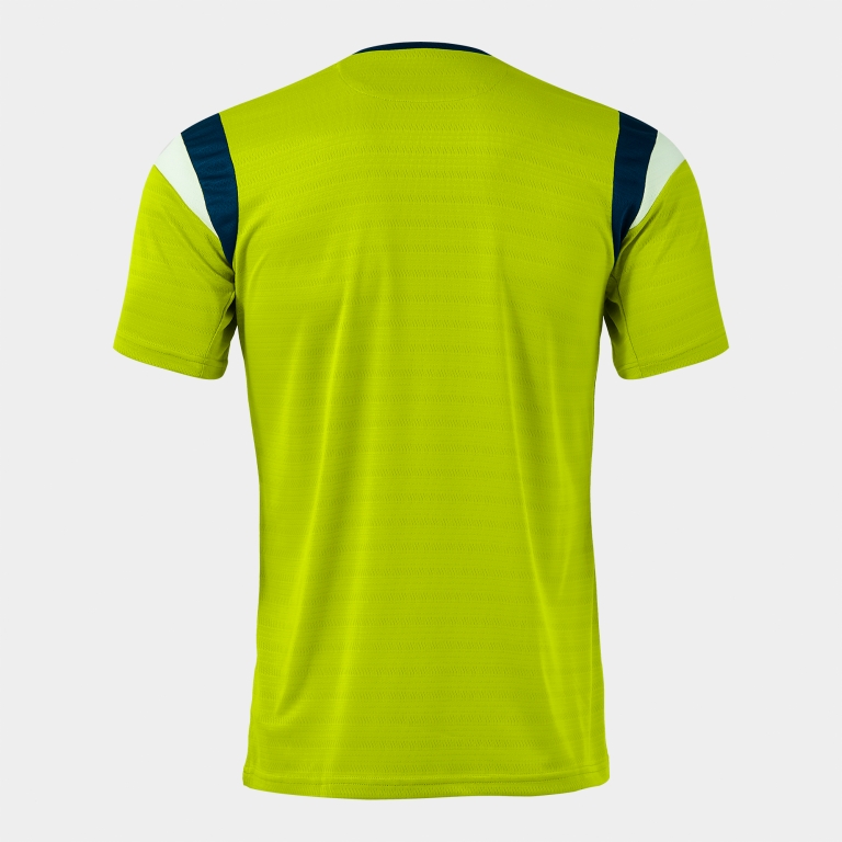 SHORT SLEEVE T-SHIRT TERRA LIME DARK NAVY