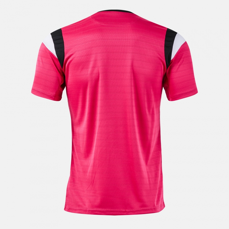 SHORT-SLEEVE T-SHIRT TERRA FUCHSIA BLACK