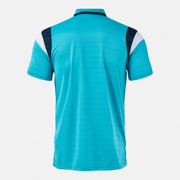 POLO SHORT SLEEVE TERRA TURQUOISE FLUOR DARK NAVY