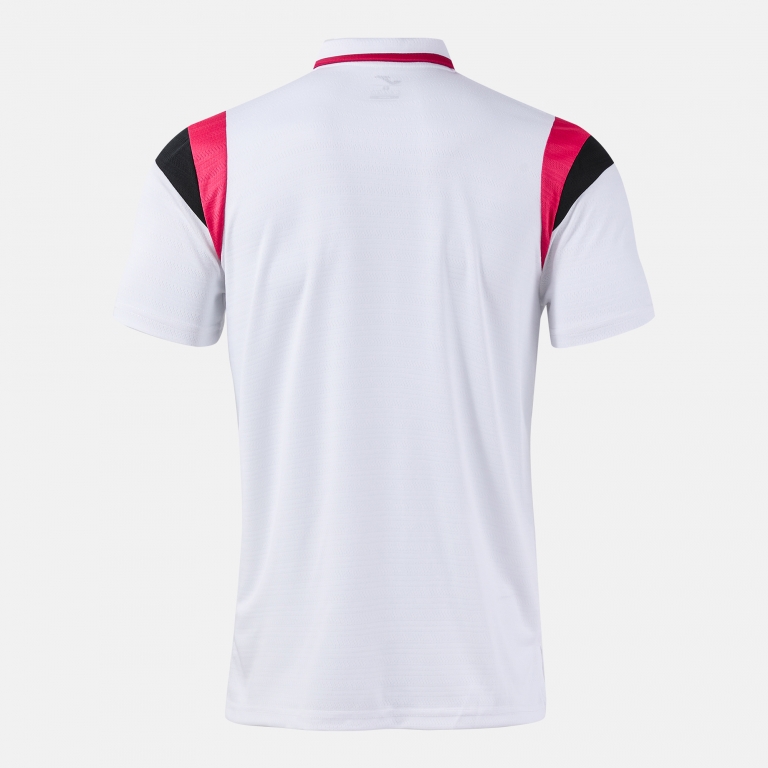 POLO SHIRT SHORT SLEEVE TERRA WHITE FUCHSIA