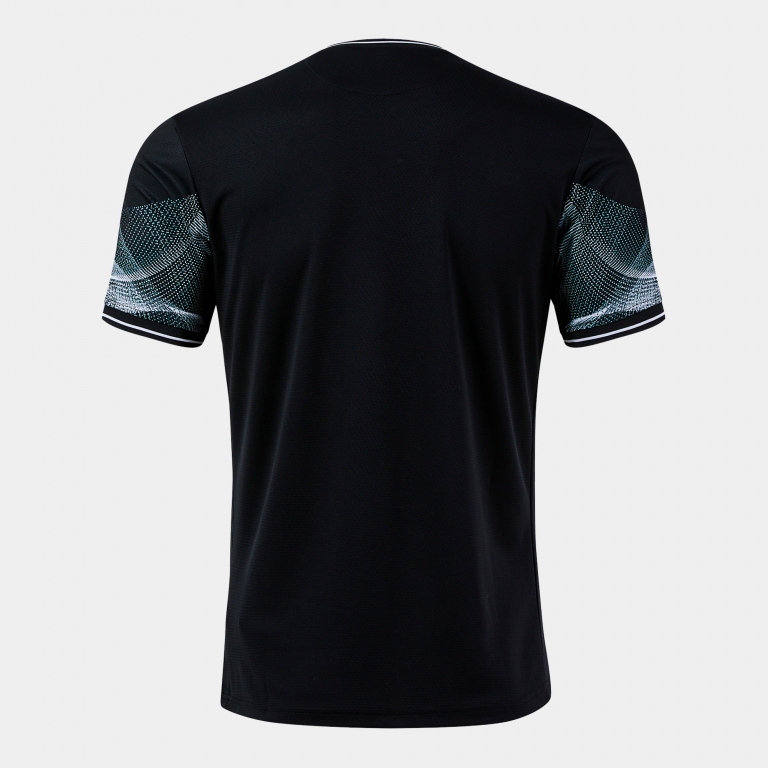 SHORT-SLEEVE T-SHIRT WAVE BLACK WHITE