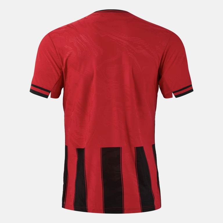 SHORT SLEEVE SHIRT PREMIER RED BLACK