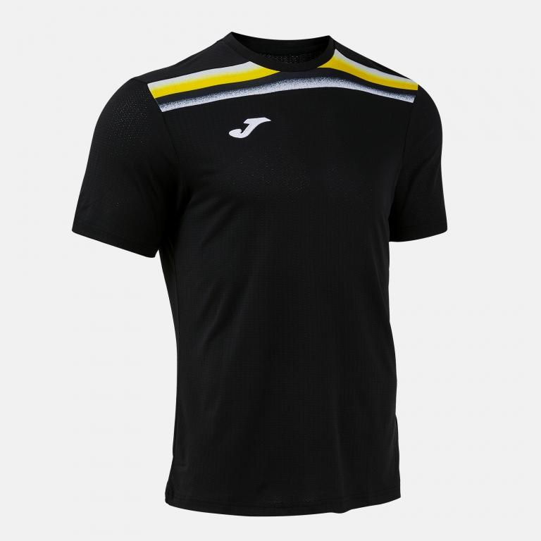 SHORT SLEEVE SHIRT TOLEDO II BLACK YELLOW