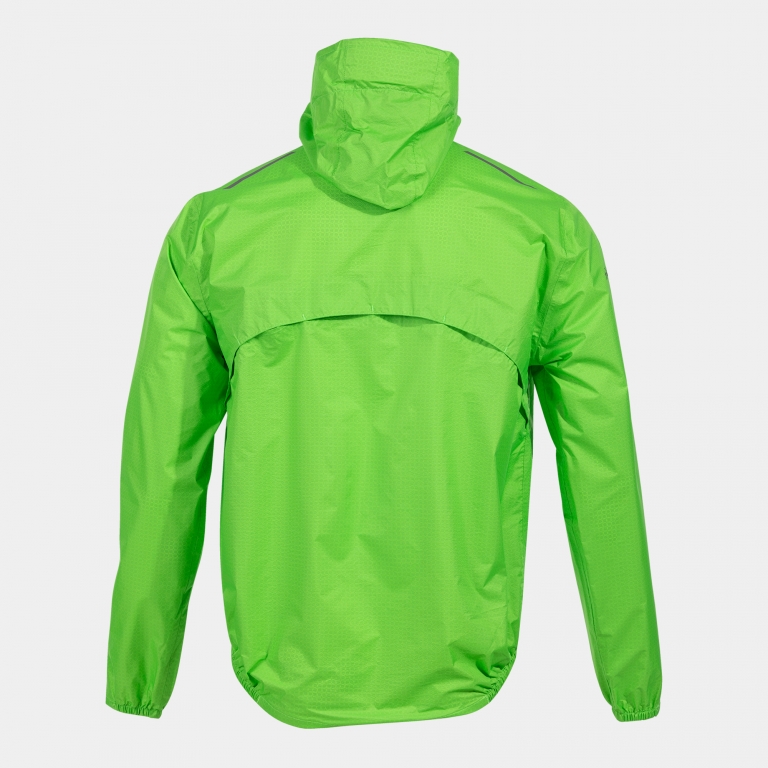 RAIN JACKET COMBI FLUORESCENT GREEN