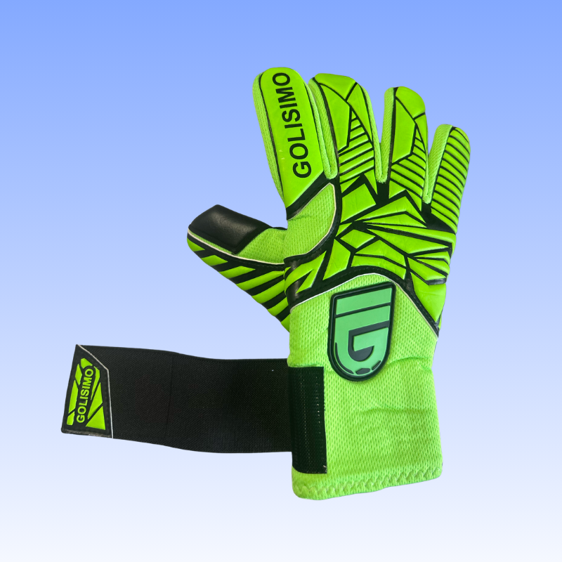 Brankařské rukavice GOLISIMO JUNIOR GREEN