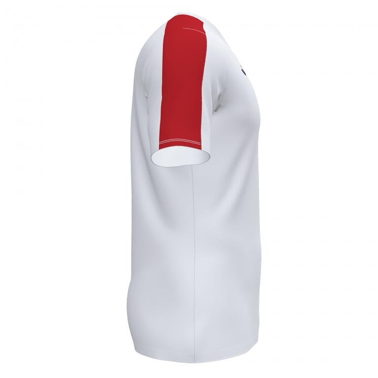 ACADEMY SHORT SLEEVE T-SHIRT WHITE RED 