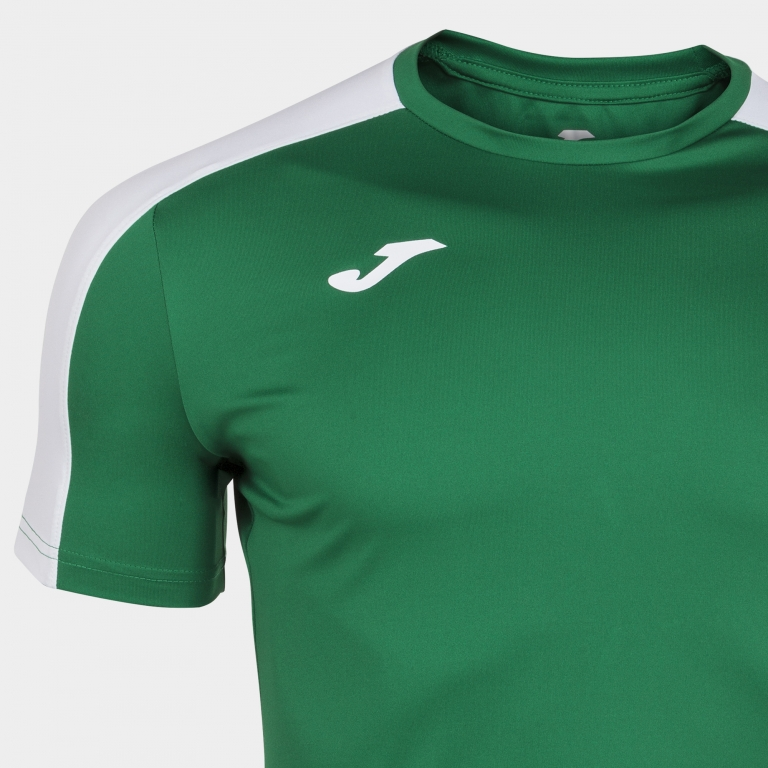 ACADEMY T-SHIRT GREEN-WHITE S/S