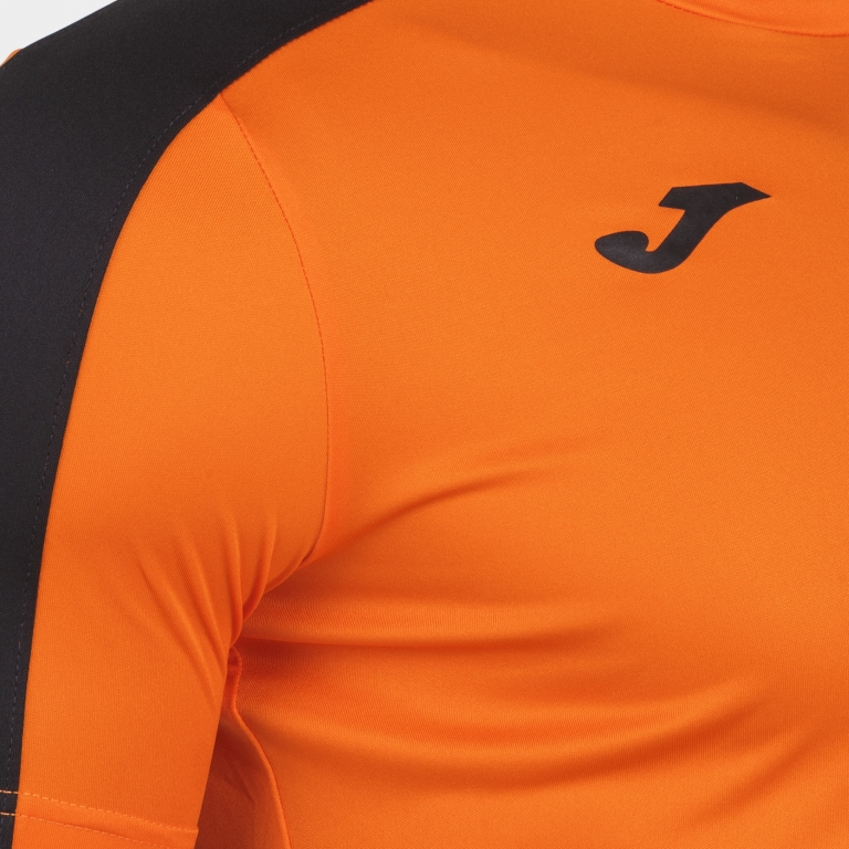 ACADEMY T-SHIRT ORANGE-BLACK S/S