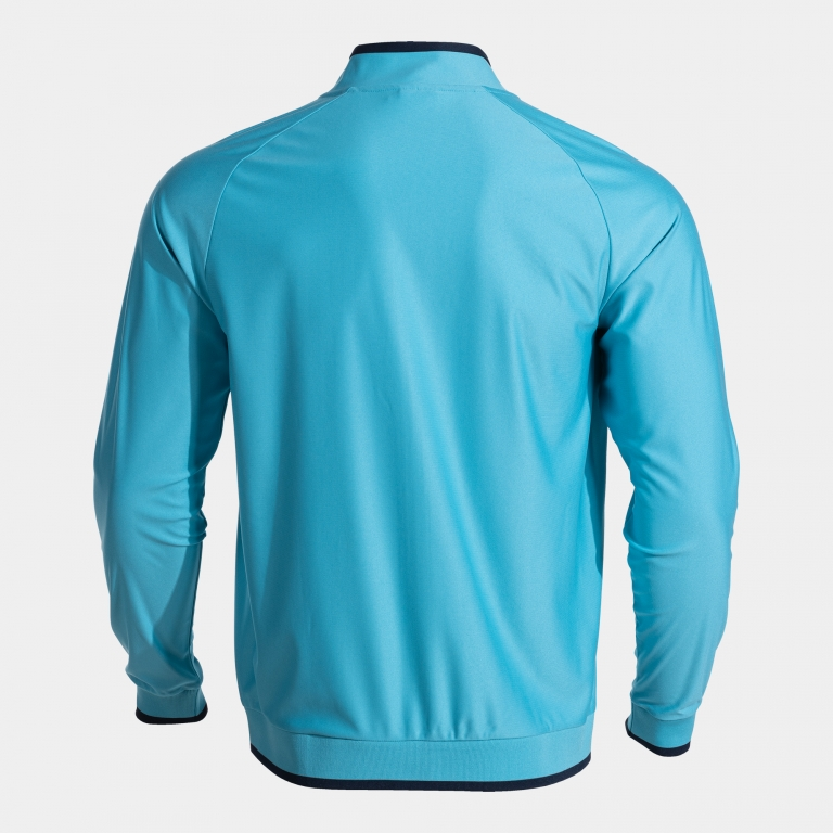 COMBI PREMIUM FULL ZIP SWEATSHIRT FLUOR TURQUOISE DARK NAVY