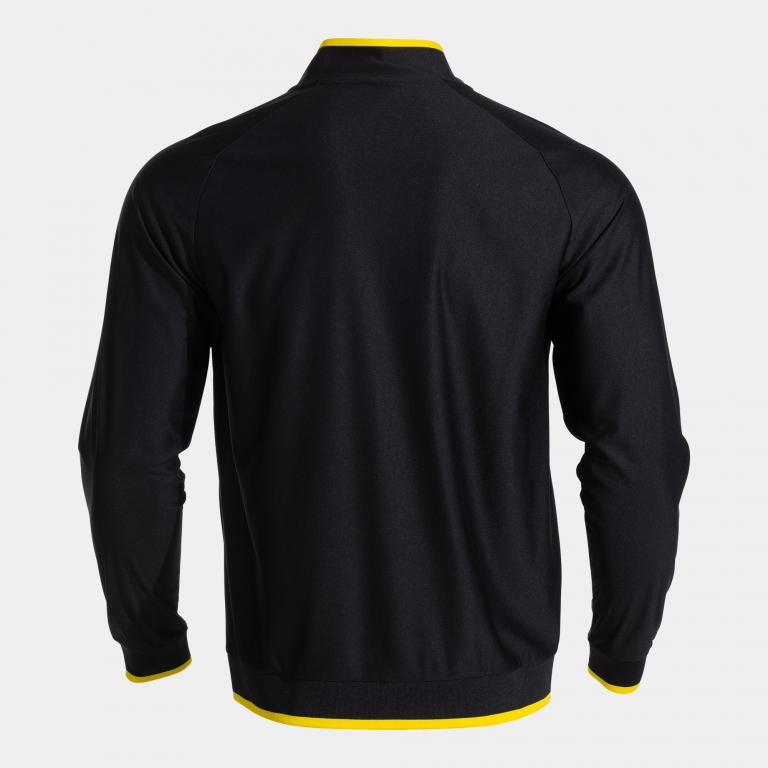 COMBI PREMIUM FULL ZIP SWEATSHIRT BLACK YELLOW