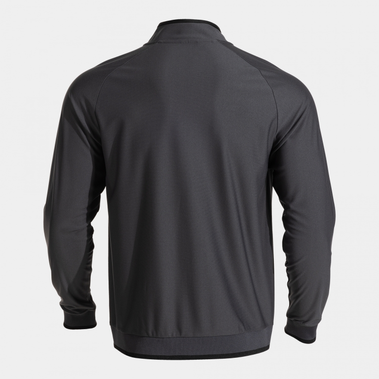 COMBI PREMIUM FULL ZIP SWEATSHIRT DARK GRAY BLACK