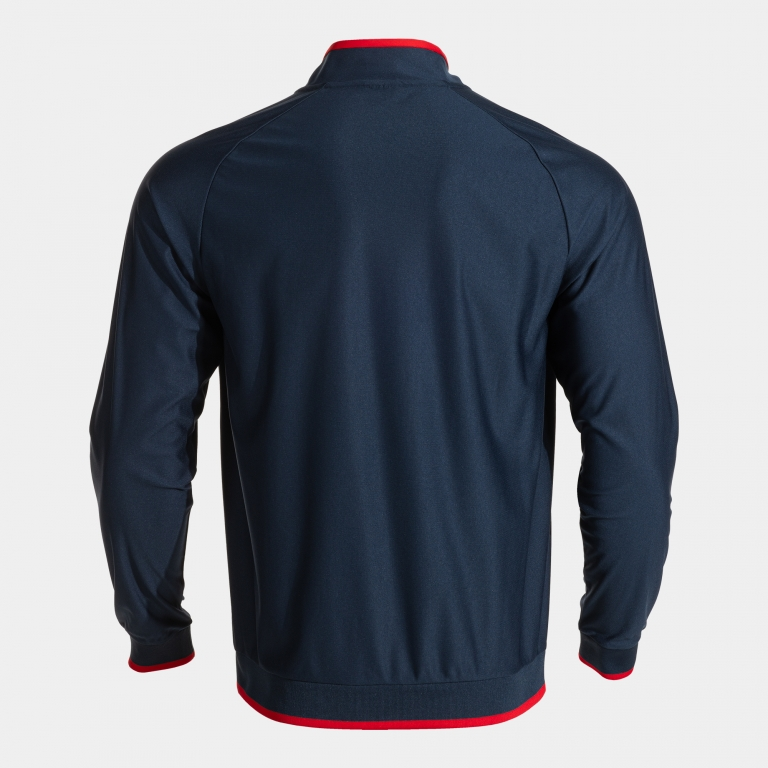 COMBI PREMIUM FULL ZIP SWEATSHIRT DARK NAVY RED
