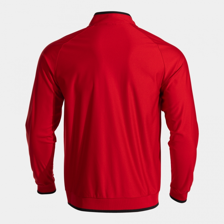 COMBI PREMIUM FULL ZIP SWEATSHIRT RED BLACK