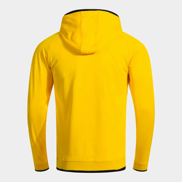 COMBI PREMIUM HOODIE YELLOW BLACK