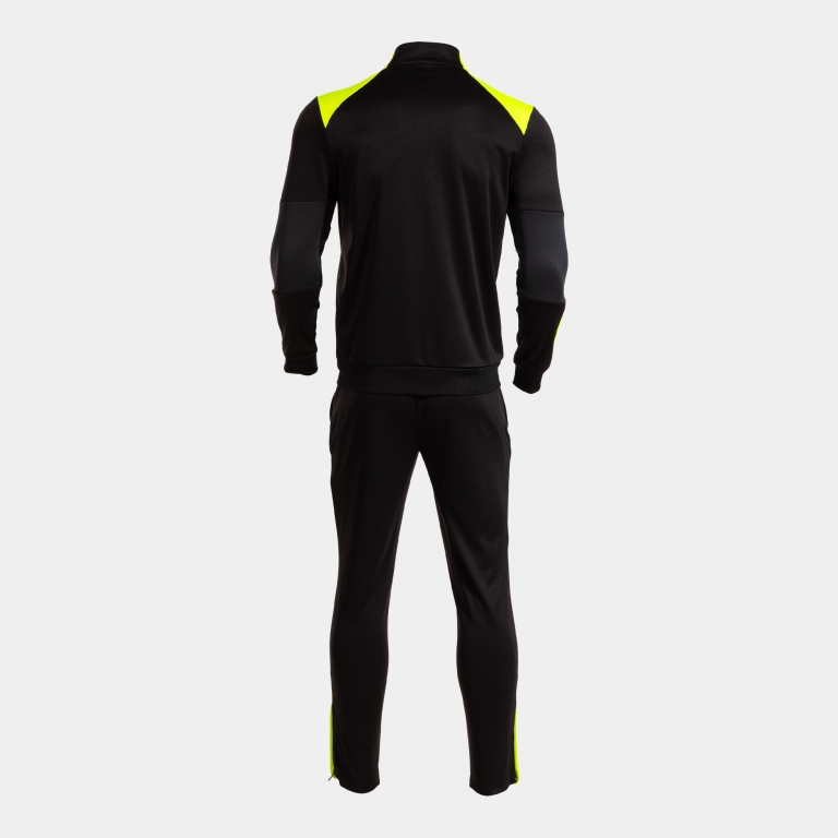 DANUBIO TRACKSUIT BLACK FLUOR YELLOW