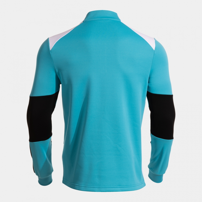 DANUBIO SWEATSHIRT FLUOR TURQUOISE BLACK