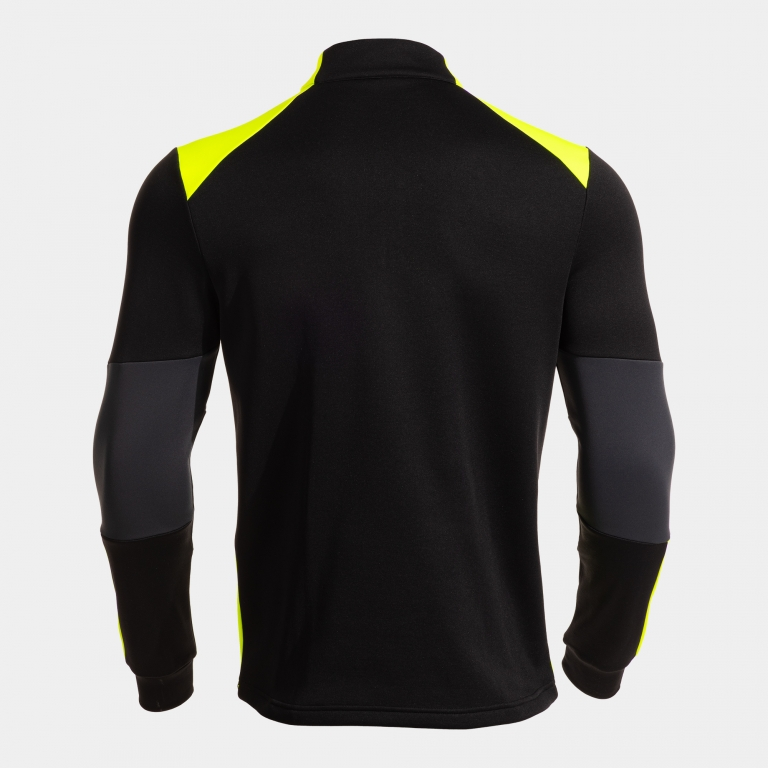 DANUBIO SWEATSHIRT BLACK FLUOR YELLOW