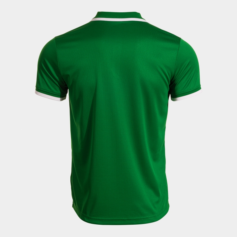 COMBI PREMIUM SHORT SLEEVE POLO GREEN WHITE