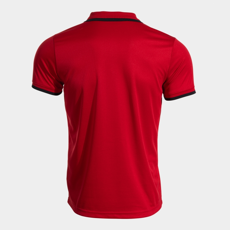 COMBI PREMIUM SHORT SLEEVE POLO RED BLACK