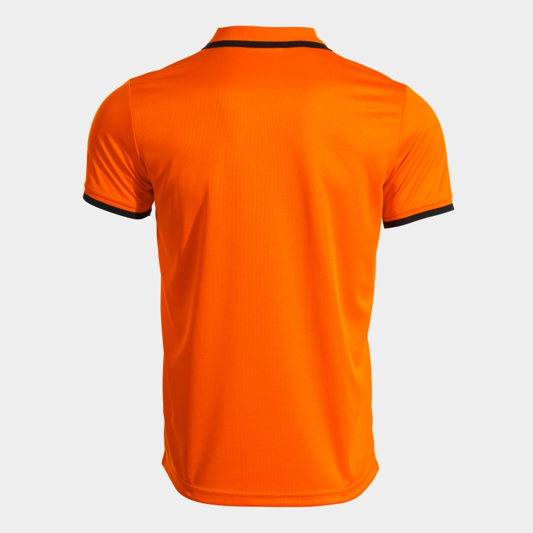 COMBI PREMIUM SHORT SLEEVE POLO ORANGE BLACK
