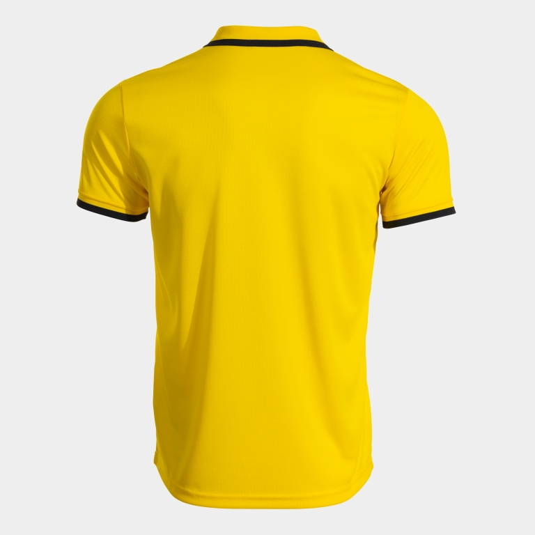 COMBI PREMIUM SHORT SLEEVE POLO YELLOW BLACK
