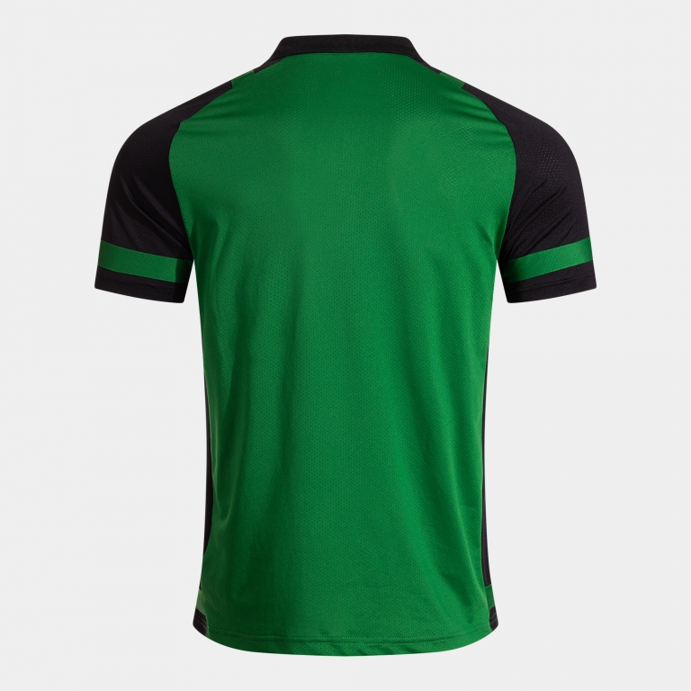 LIDER SHORT SLEEVE POLO GREEN BLACK