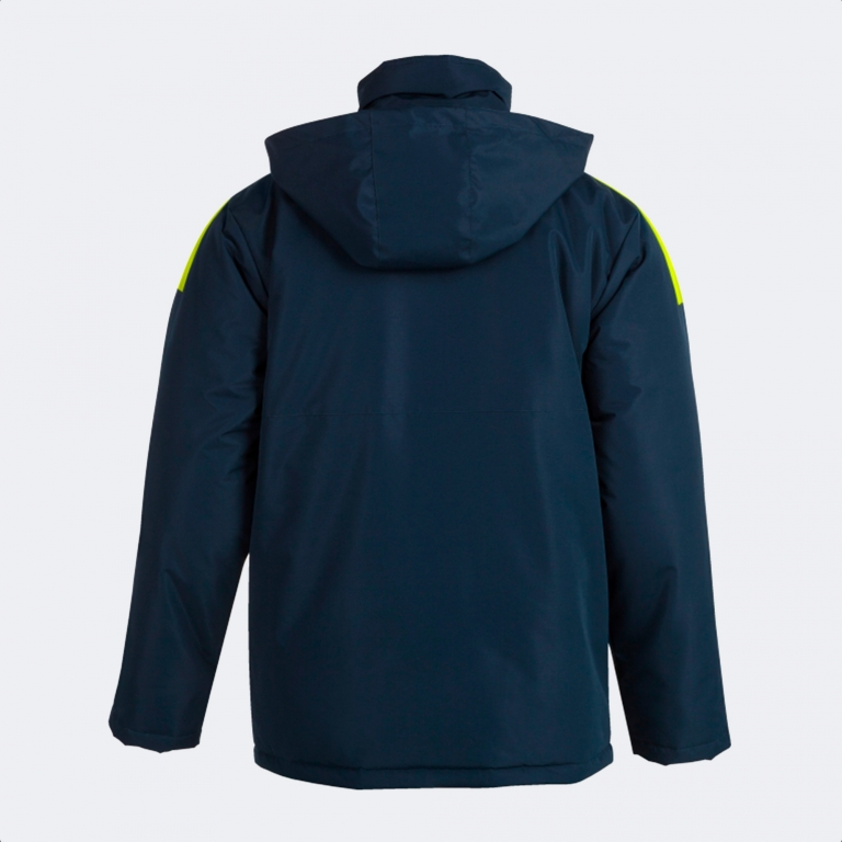 TRIVOR ANORAK NAVY FLUOR YELLOW